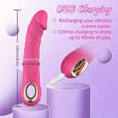 8.6in Premium Silicone Vibrating Realistic Dildo Women Vibrator