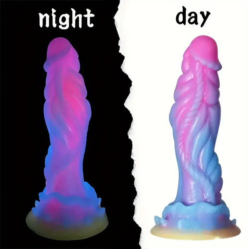 8.6in Silicone Soft Monster Dildo Big Female Masturbator For Prostate Toy