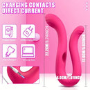 8.74in Dual Heads Vibrating Automatic Dildo For Internal Simultaneous