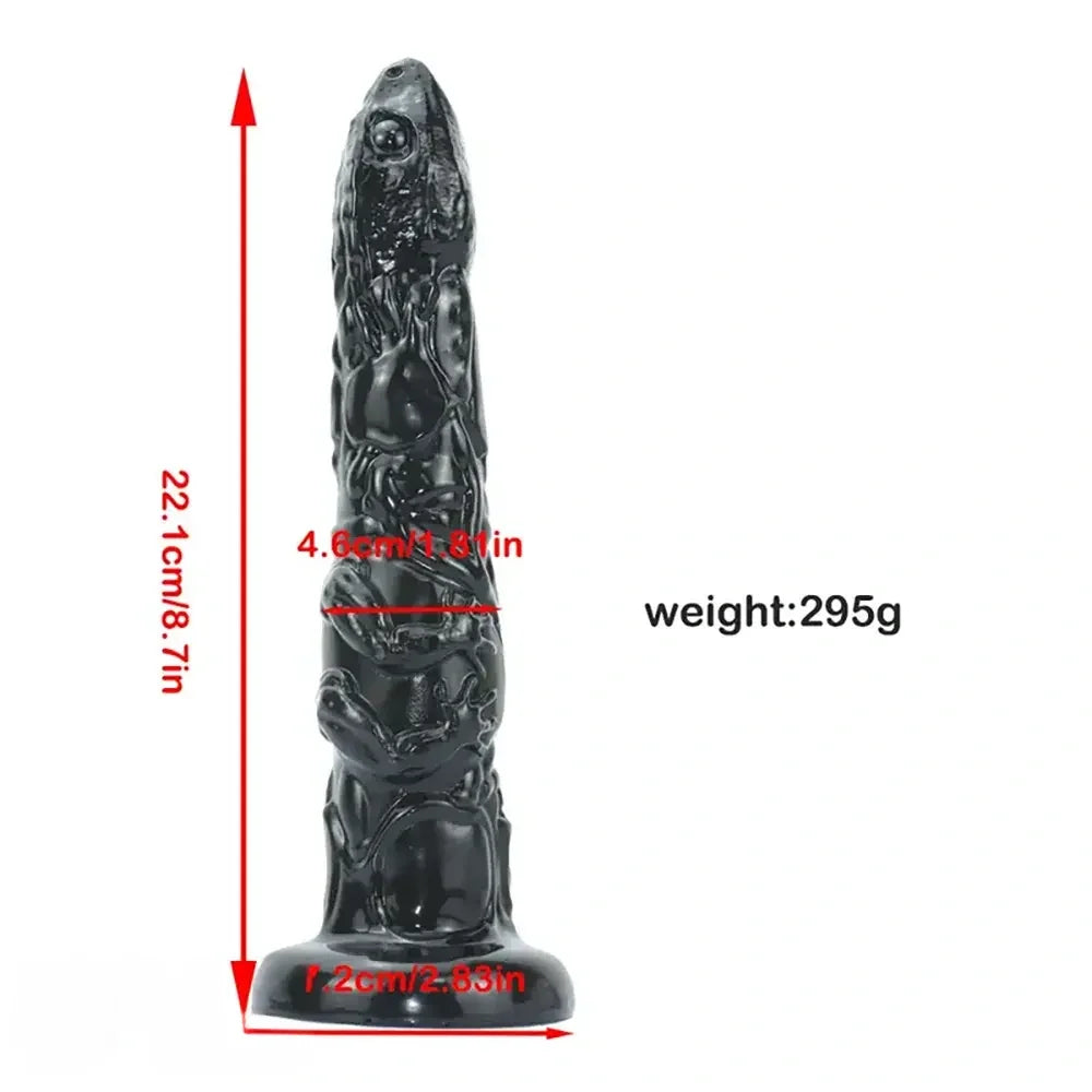 8.7in Alien Simulation Mediohead Alternative Female Punishment Dildo