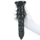 8.7in Snake Black Animal PVC Big Dildo Suitable For Women Couples