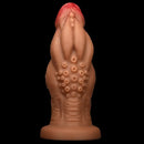 8.85in 9.64in 10.23in 11.41in 12.59in Odd-shaped Large Silicone Penis Dildo