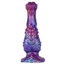 8.85in Fantasy Monster Hierarchical Design Silicone Big Dildo For Women