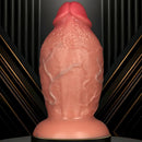 8.85in Liquid Silicone Dual Hardness Super Large Thick Penis Flexible Dildo
