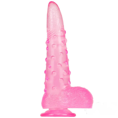 8.86in Corn Cob Dildo With Barded Dot For Women Massaging