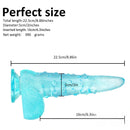 8.86in Corn Cob Dildo With Barded Dot For Women Massaging