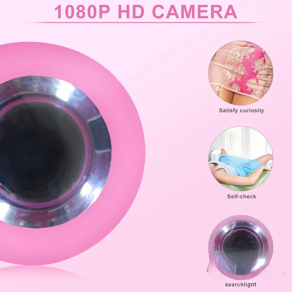 8.86in Dildo Sex Toy With Camera Photo APP Remote Control Magic Wand
