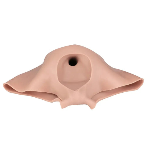 8.86in Hollow Penis Dildo Sleeve Silicone Soft Pants Thickened Mid-Range