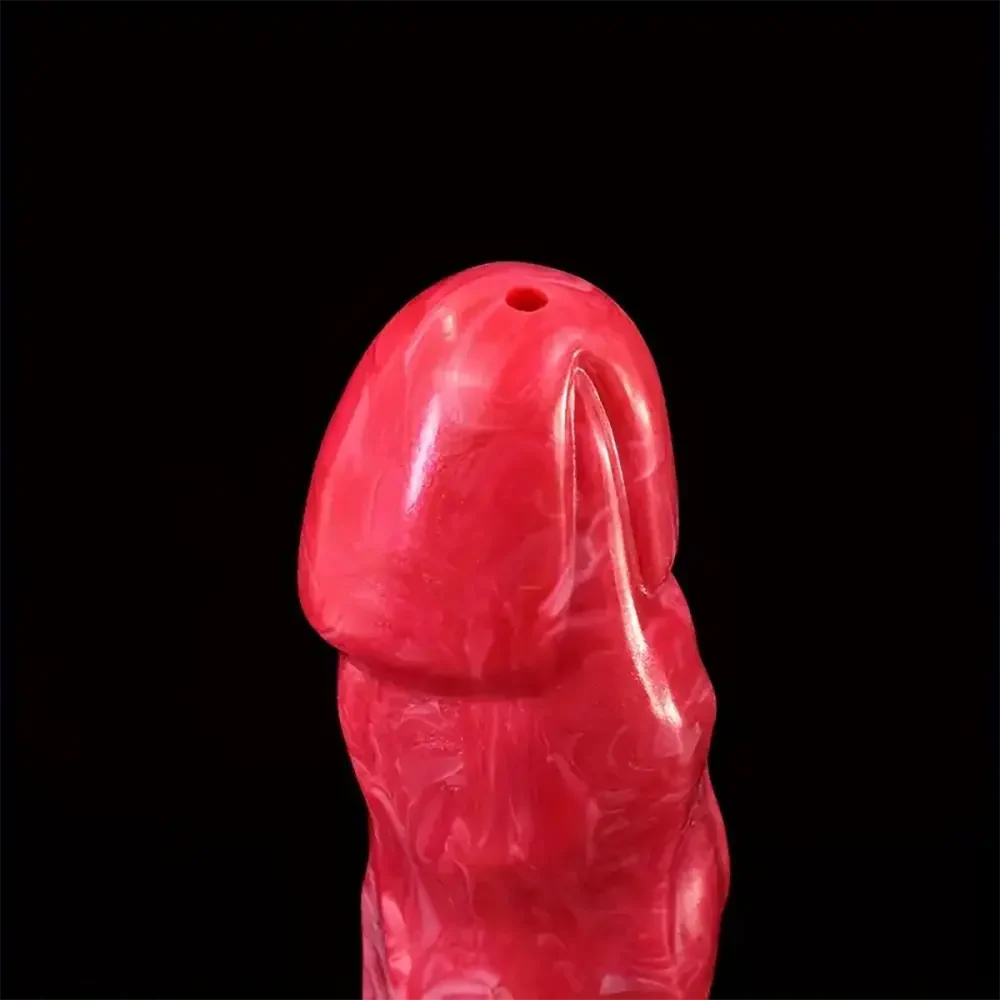 8.94in Fantasy Silicone Soft Ejaculating Big Dildo For Anal Adult Toy