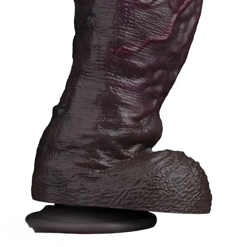 8.98in Real Feel Dual Density Silicone Soft Real Dildo Hands-Free Design