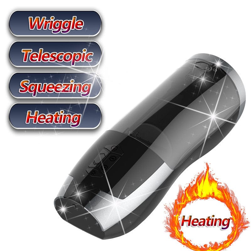 Heating Piston Electric Telescopic Full-automatic Male Masturbator
