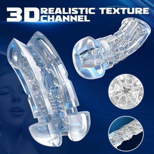Auto 5 Sucking 10 Vibrating Male Masturbator Sex Toy