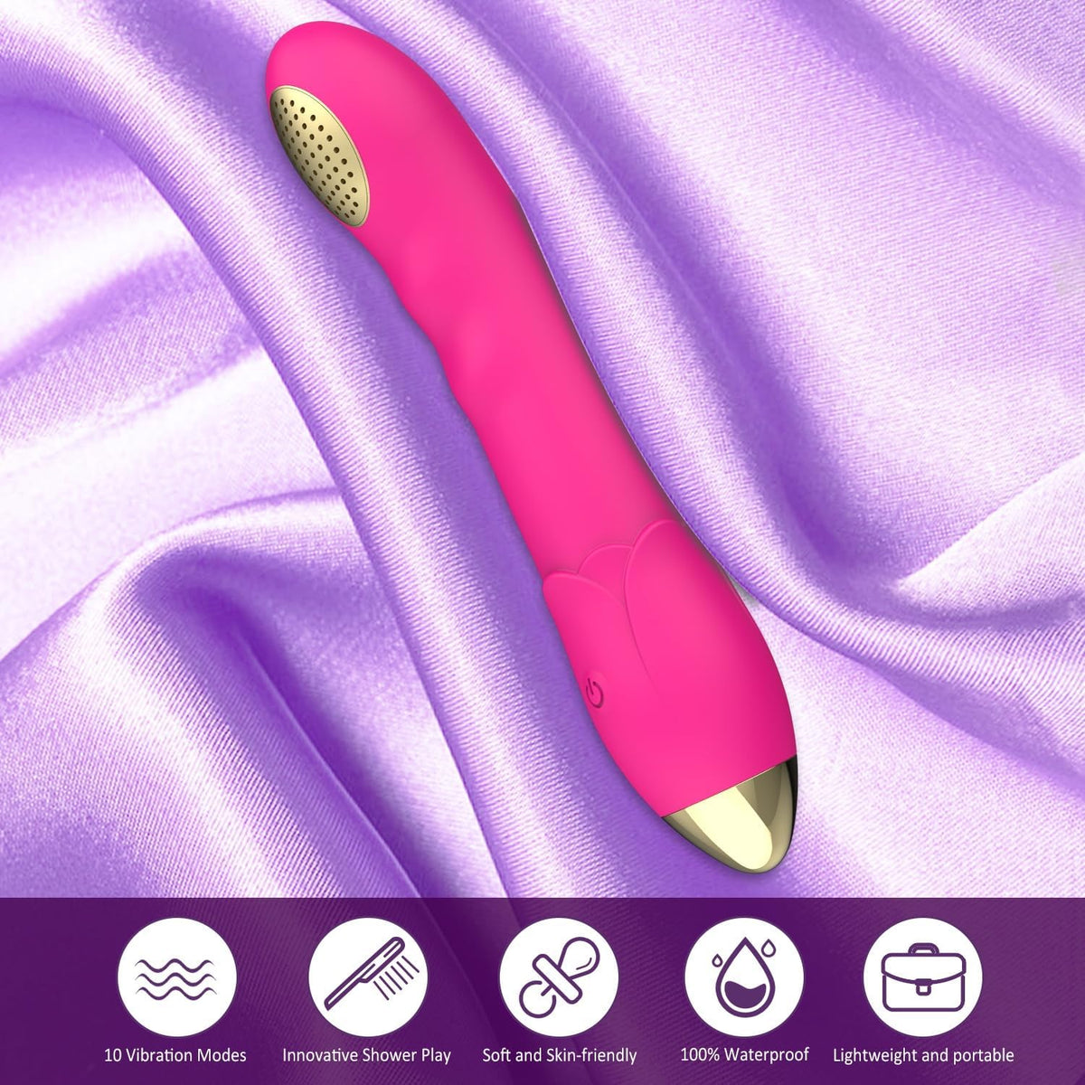 Water Squirting G Spot Clitoral Vibrators 10 Playful Vibrating Modes