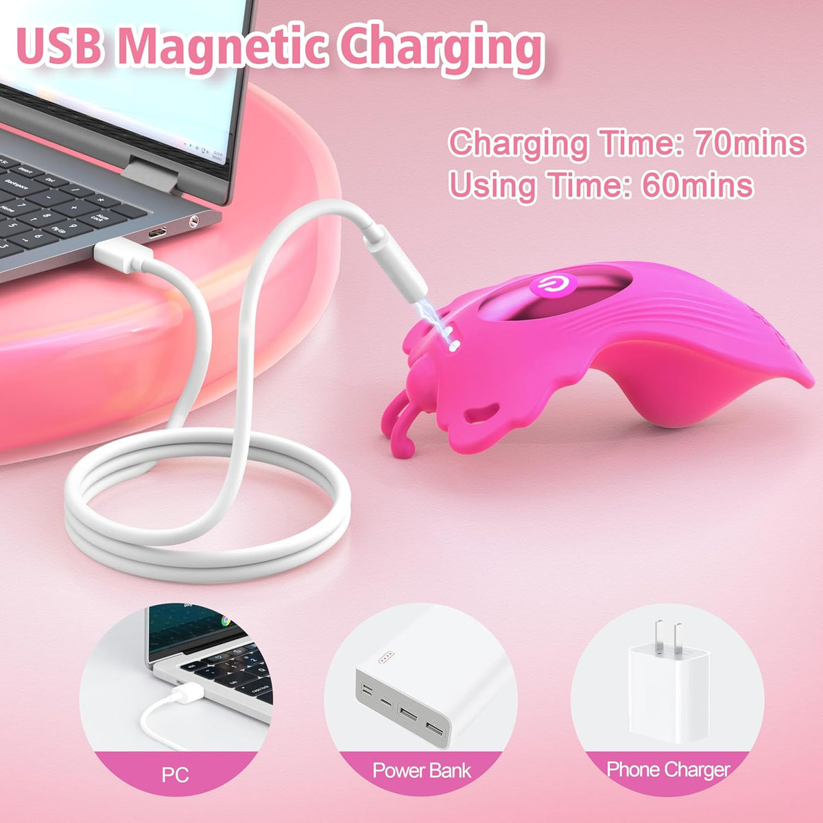 Butterfly Wearable Panty Clitoral Stimulation Vibrator