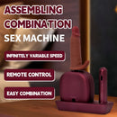 Auto Thrusting Vibration dildo Sex Machine Set With Storage Box