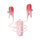 2 In 1 Wearable Nipple Clitoral Clamps Stimulation Vibrator For Women