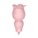 Rose Sucking and Tongue Vibrator 2 in 1 Rose Toy