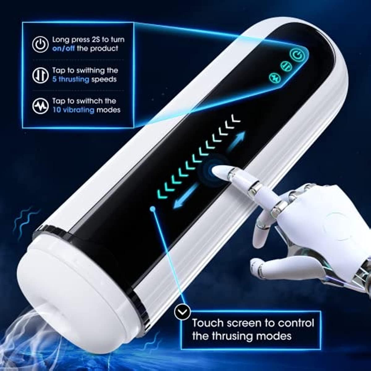Fantasy Men Fully Automatic Telescopic Electric Masturator