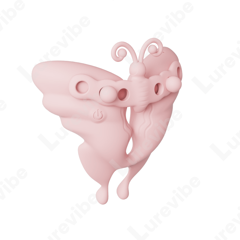 Butterfly Invisible Wearable Nipple Clamp Vibrator