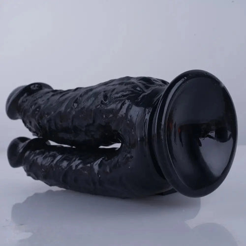 8in Realistic Double Sided Dildo Big PVC Lesbian Penis With Suction Cup