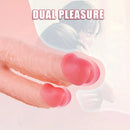 8in Realistic Double Sided Dildo Big PVC Lesbian Penis With Suction Cup