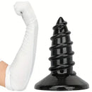 9.05in 11.22in Big Screw Thick Oversized Black Dildo For Anal Sex