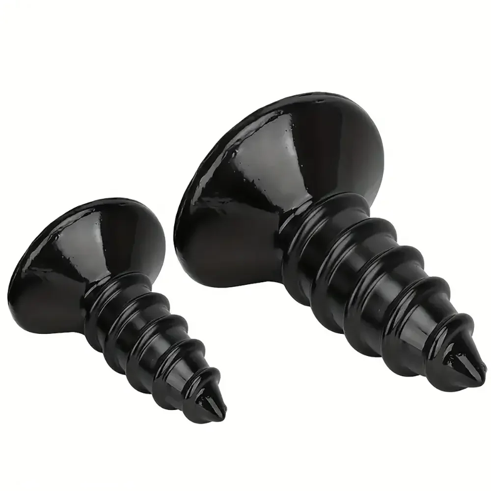 9.05in 11.22in Big Screw Thick Oversized Black Dildo For Anal Sex