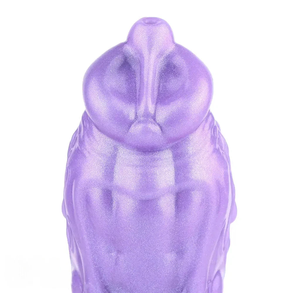 9.05in Tentacle Knot Silicone Dual Density Monster Dildo G Spot Stimulator