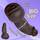 9.06in 3D Realistic Channel Pocket Pussy Dildo Lifelike Details For Couples