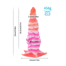 9.06in Deep Sea Tentacle Octopus Soft Silicone Big Dildo For Anus Clit