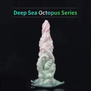 9.06in Deep Sea Tentacle Octopus Soft Silicone Big Dildo For Anus Clit