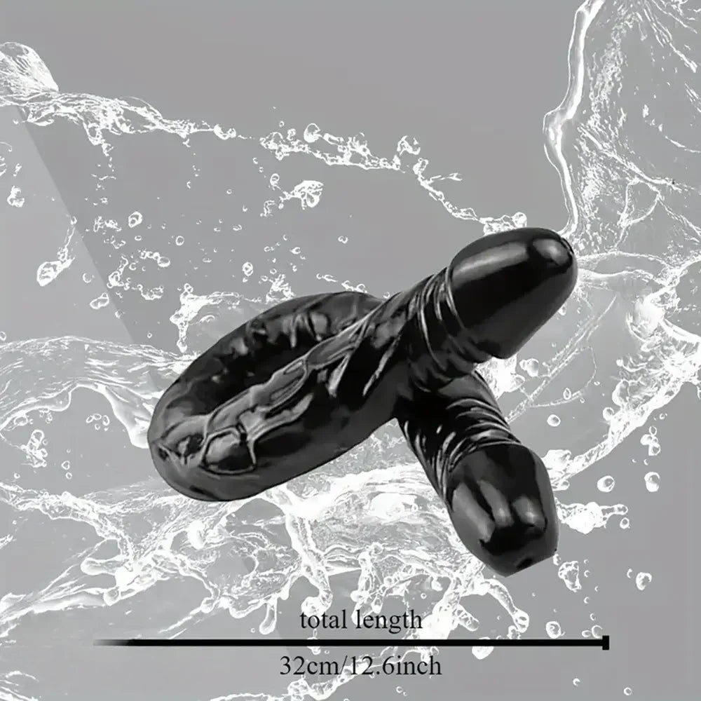 9.25in 12.6in 16.93in Long Double Head Dildo Flexible Realistic Dildo