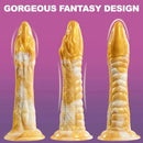 9.25in Big Thrusting Vibrating Fantasy Snake Realistic Thick Anal Dildo
