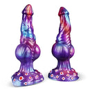9.25in Jellyfish Seahorse Conch Coral Fantasy Creature Knot Big Dildo