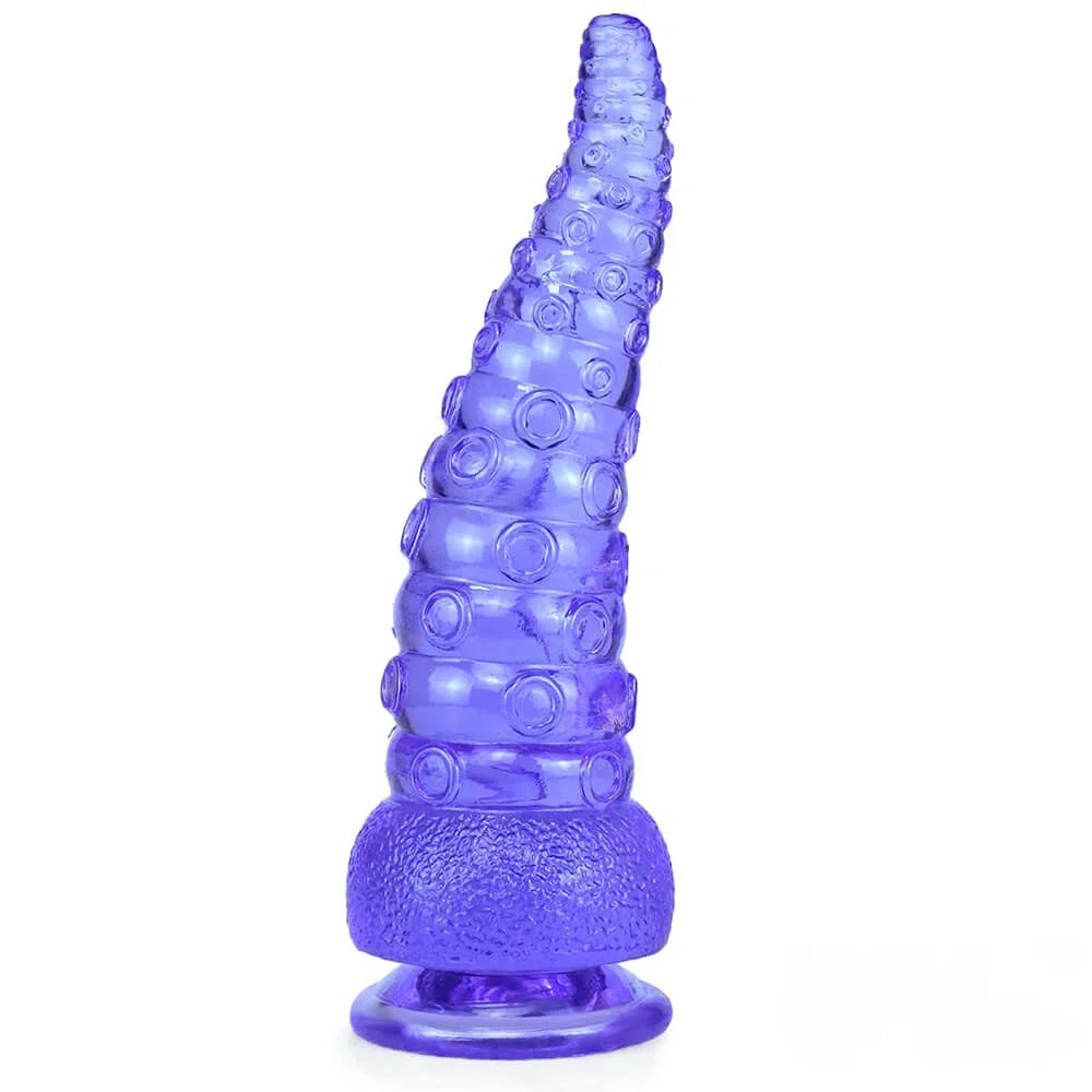 9.25in Octopus Tentacle Penis Dildo For Anal Expansion Sex Toy
