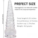 9.25in Octopus Tentacle Penis Dildo For Anal Expansion Sex Toy