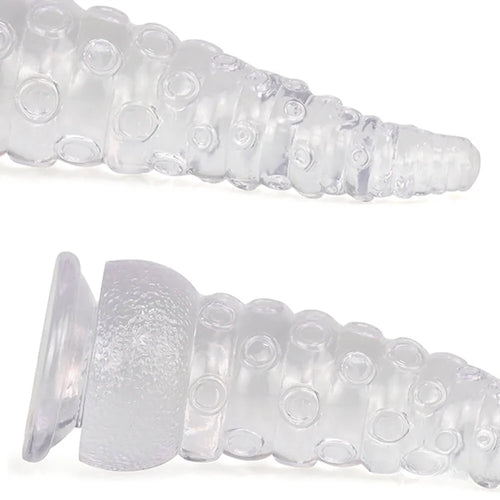 9.25in Octopus Tentacle Penis Dildo For Anal Expansion Sex Toy