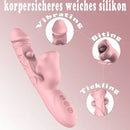 9.25in Tickling Vibrating Biting Automatic Big Silicone Soft Anal Dildo