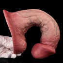 9.33in Double-layer Liquid Silicone Skin-like Realistic Extra Soft Dildo
