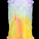 9.37in Spiked Odd Monster Strap on Dildo Silicone Soft Hollow Dildo
