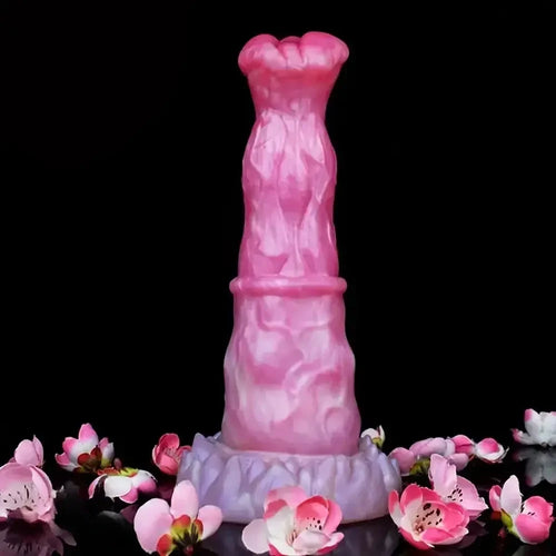 9.3in Alien Anal Big Silicone Soft G Spot Dildo With Suction Cup Hand Free