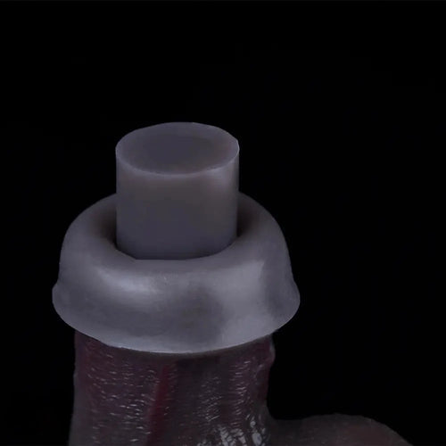 9.44in Dual Density Silicone Soft Real Dildo For Gay G Spot Anal Prostate