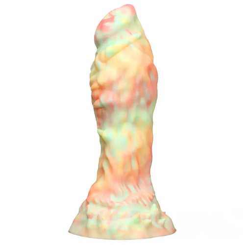 9.44in Fantasy Mixed Color Silicone Soft Big Dildo For Anal Vaginal Sex