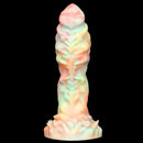 9.44in Fantasy Mixed Color Silicone Soft Big Dildo For Anal Vaginal Sex