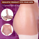 9.45in High-waisted Simulation Wearable Silicone Cock Soft Dildo Pants