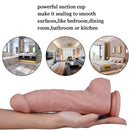 9.45in Small Glans Real Dildo Sex Toy For Women With Suction Cup