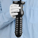 9.64in Knot Big Black Butt Plug PVC Dildo Suction Cup Knotting Dildo