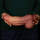 9.64in Realistic Big Glans Thick Body Dildo For Anus Expansion