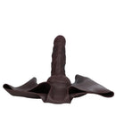 9.65in Ergonomic Design Hollow Strap on Dildo Panty For Men Women