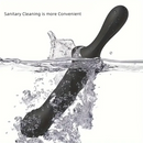 9.65in Silicone Soft Vibrating Dildo With Handle For G-spot Stimulator